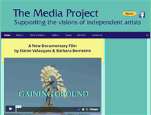 Tablet Screenshot of mediaprojectonline.org